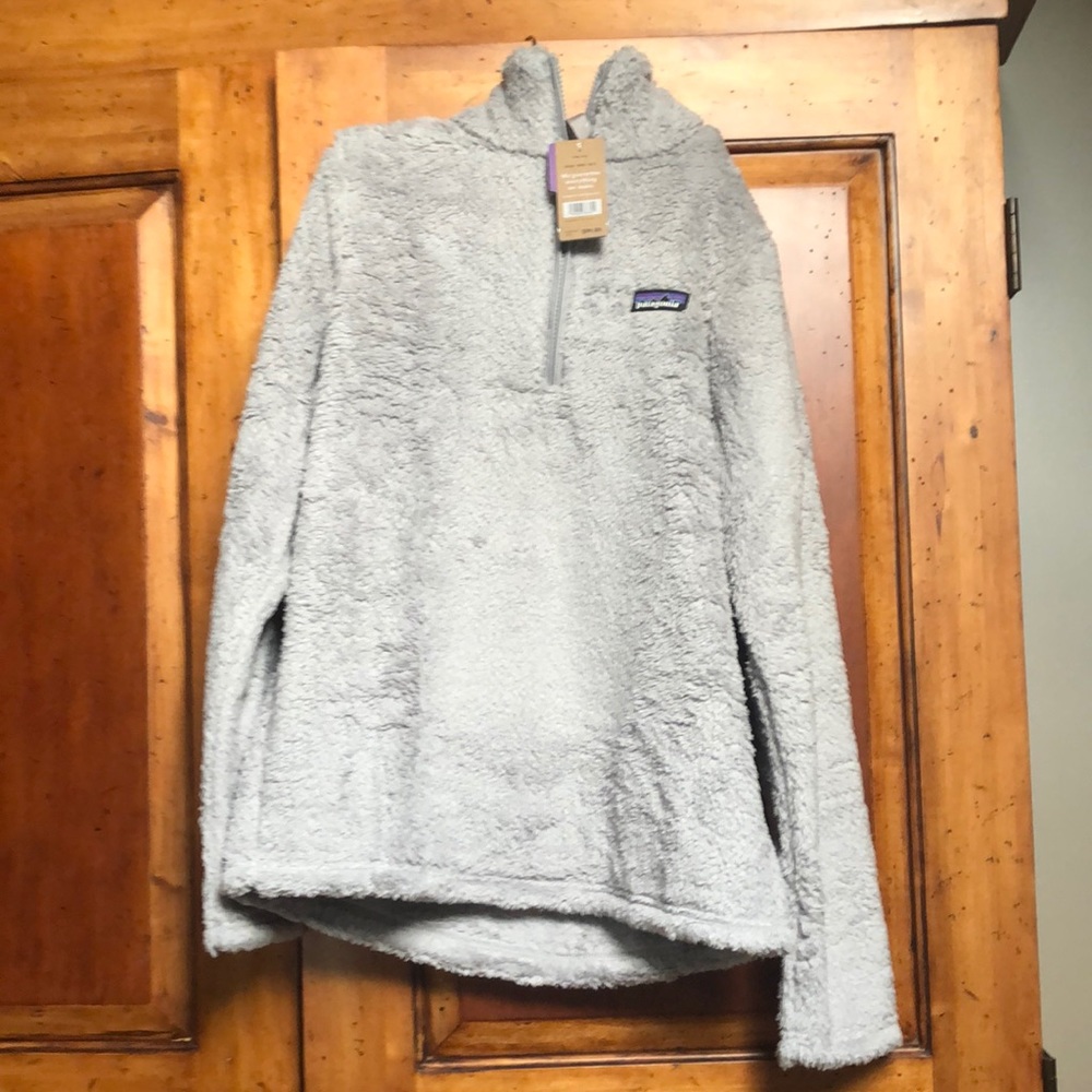 Gray Patagonia fleece